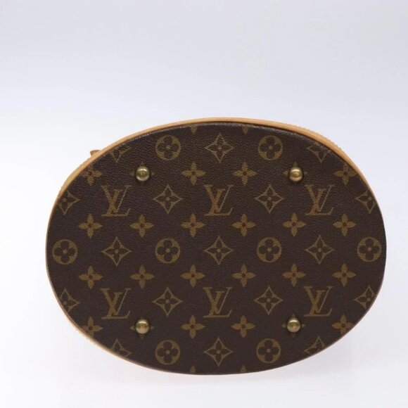 LOUIS VUITTON Monogram Bucket GM Shoulder Bag M42236 LV Auth 137558 - Picture 7 of 16
